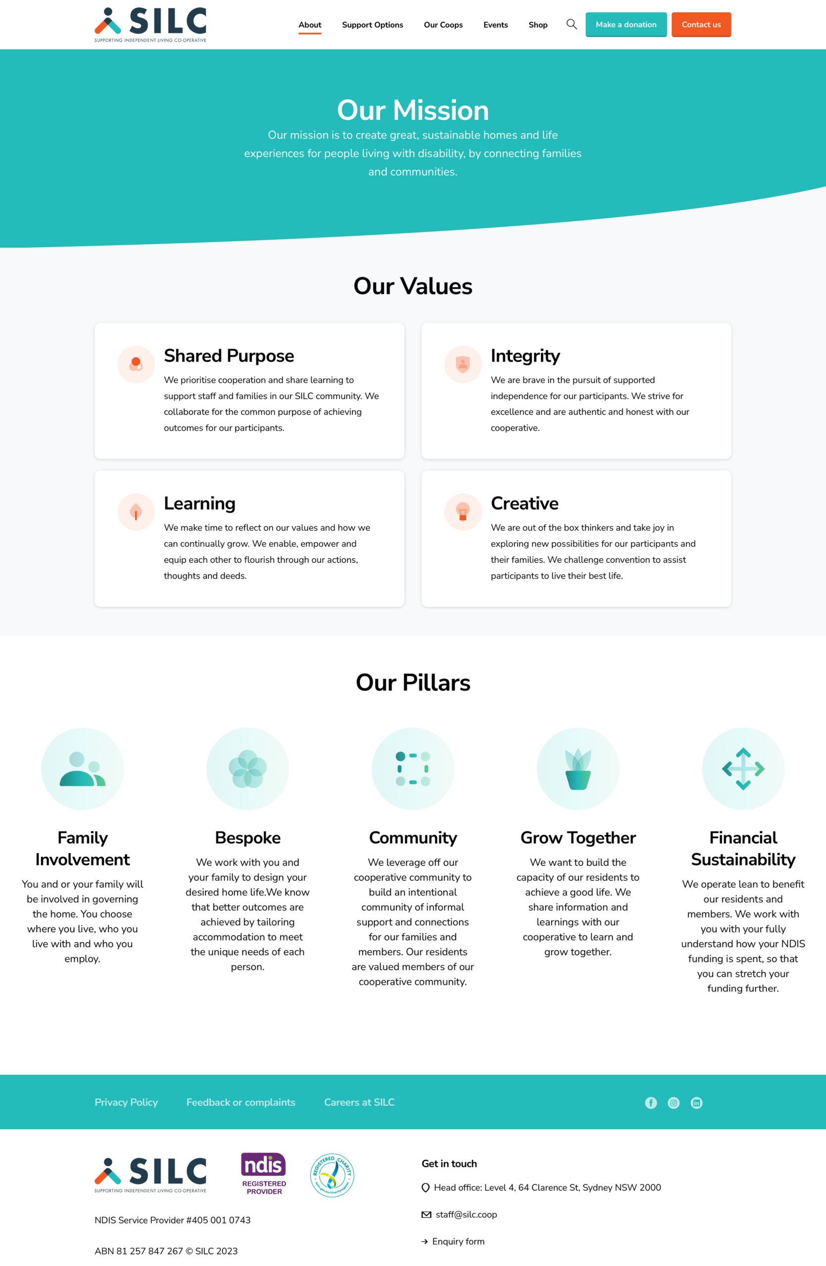 SILC - The website