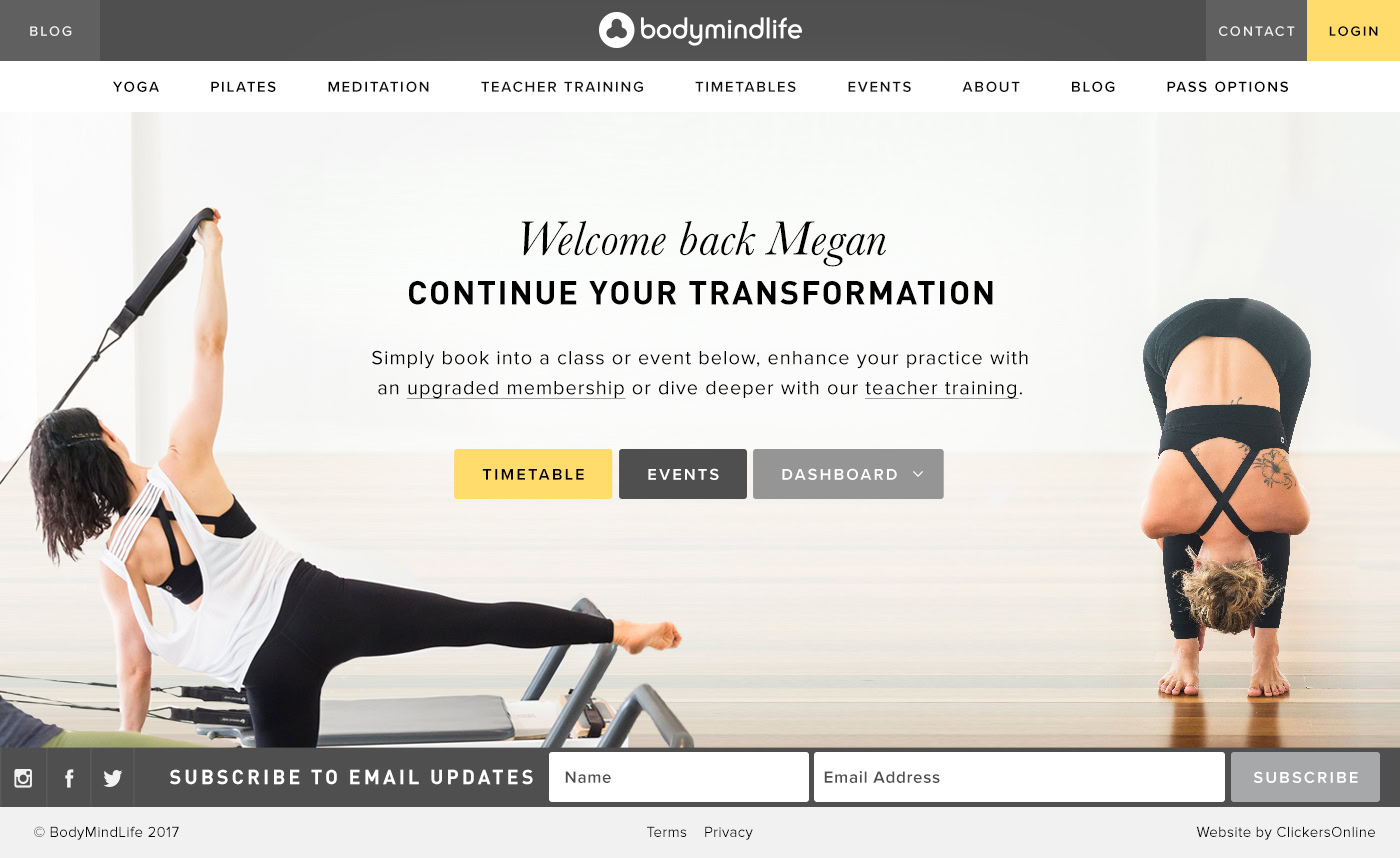BodyMindlife - The website