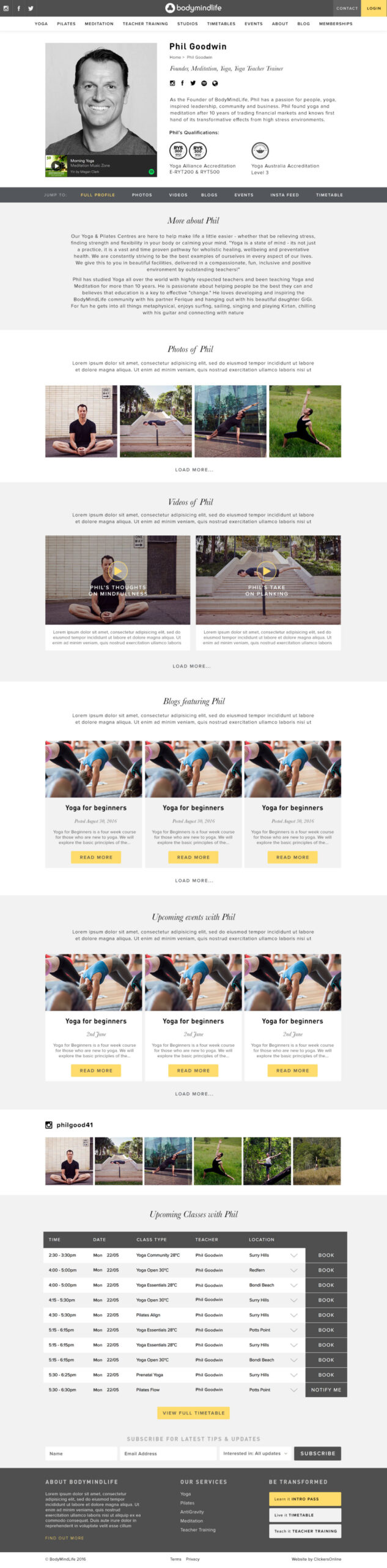 BodyMindlife - The website