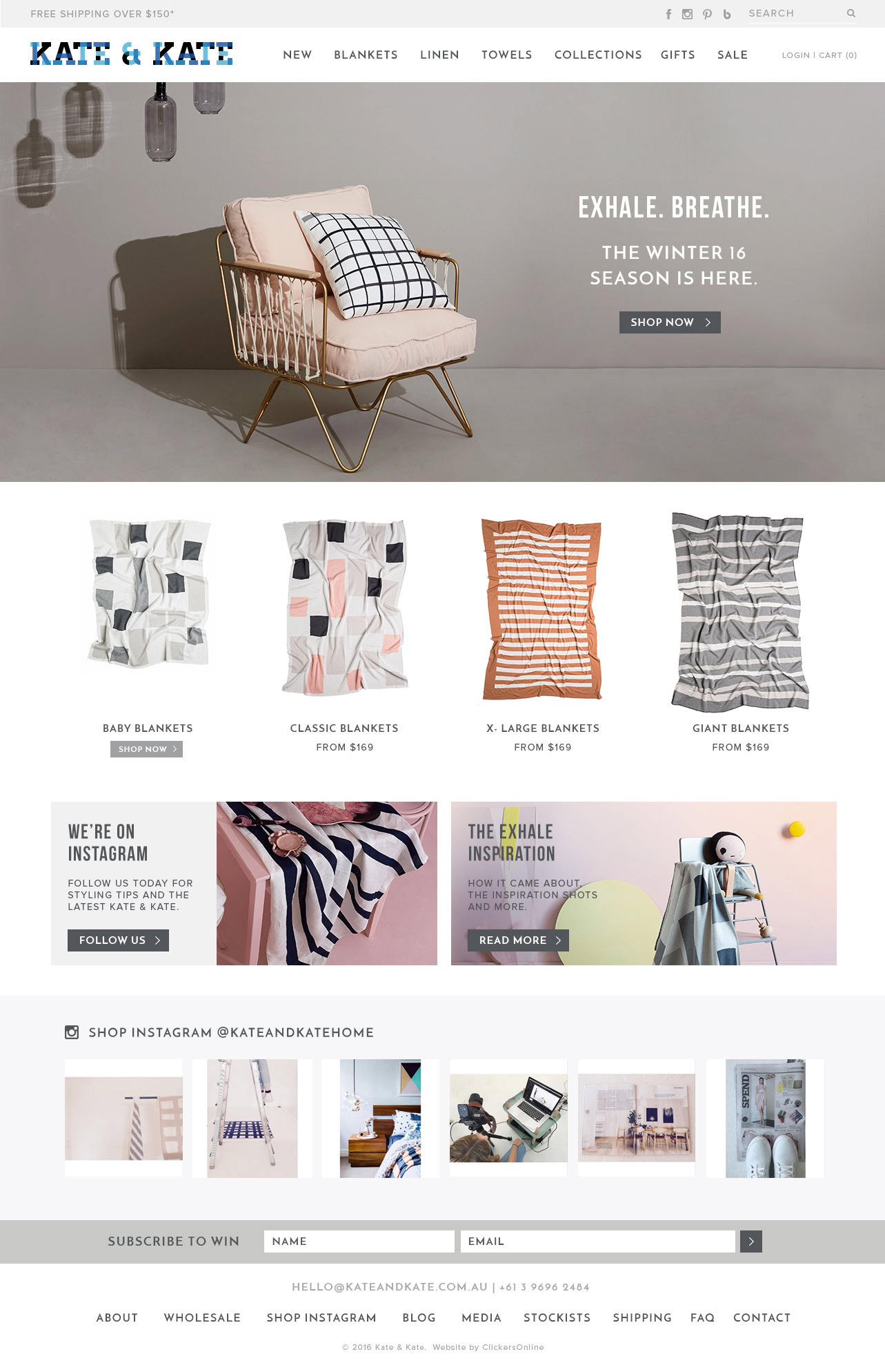 Kate & Kate - The website
