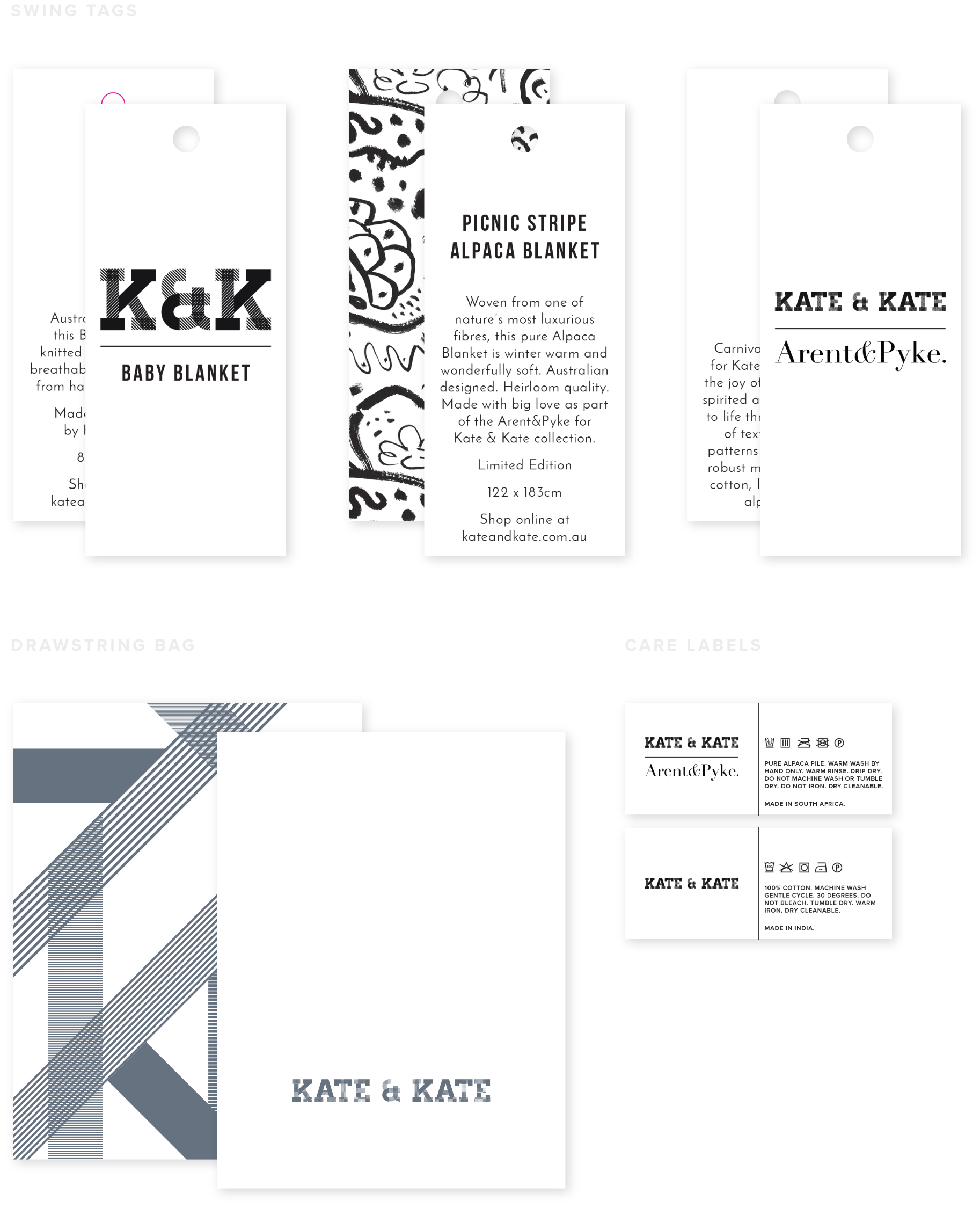 Kate & Kate - Product collateral