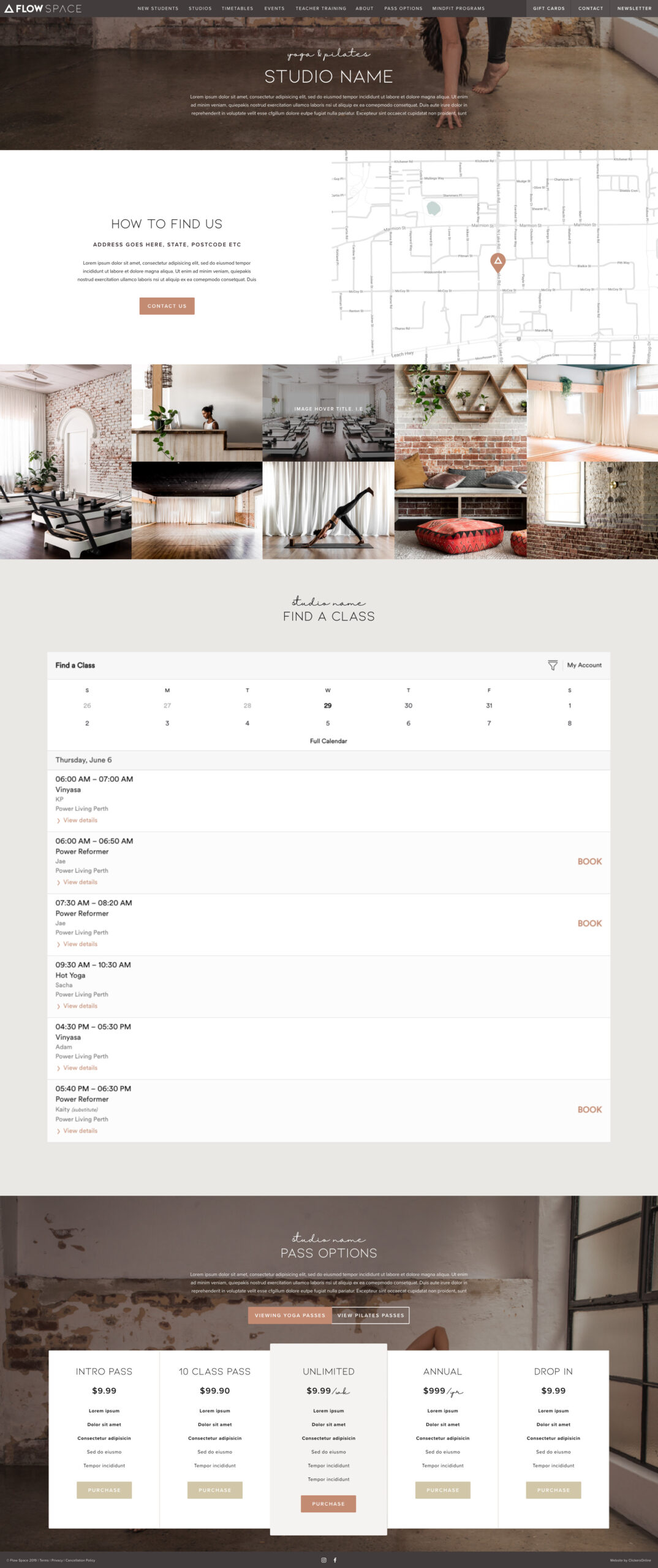 Flowspace - The website