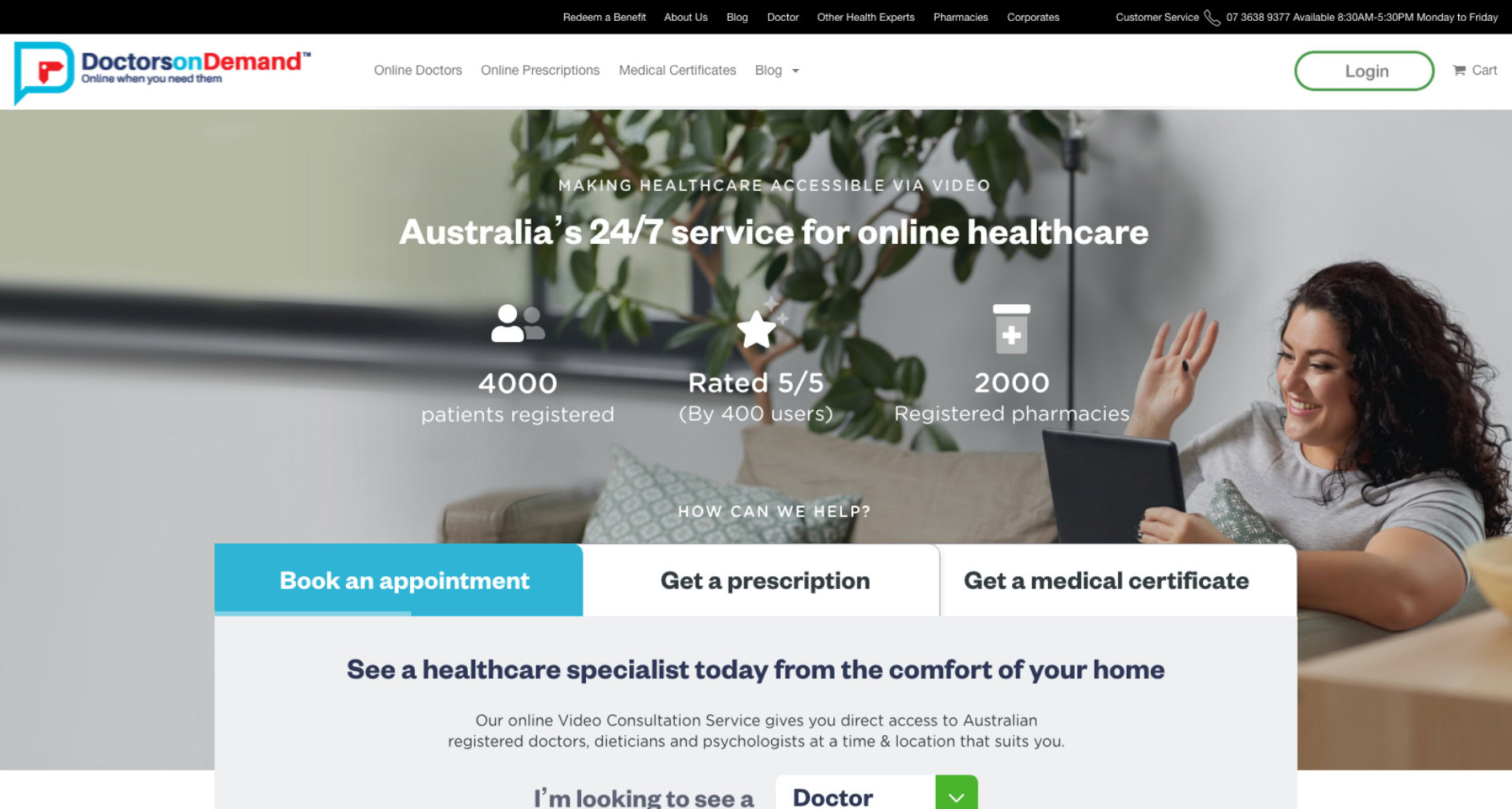 Doctors on Demand - tile