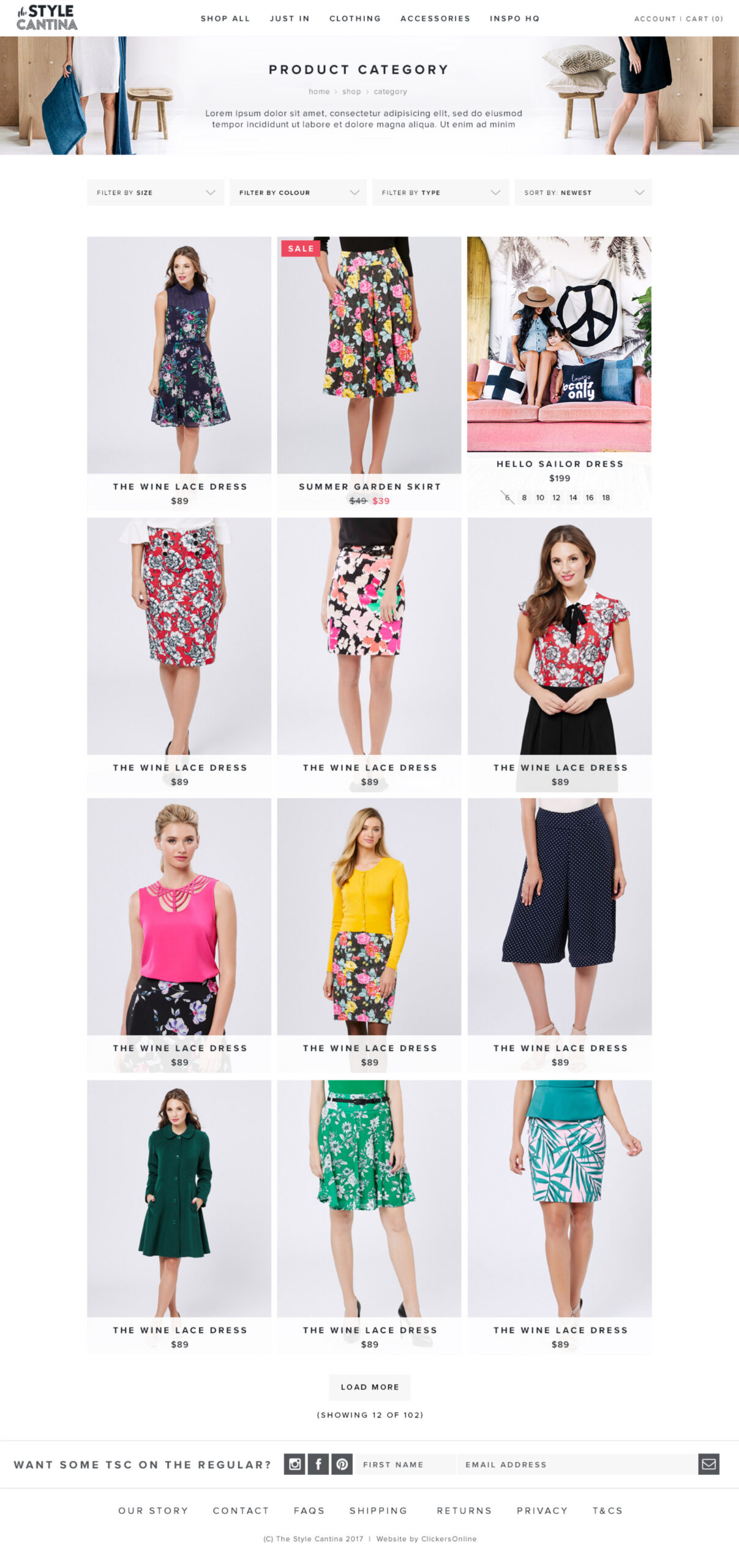 The Style Cantina - The Website
