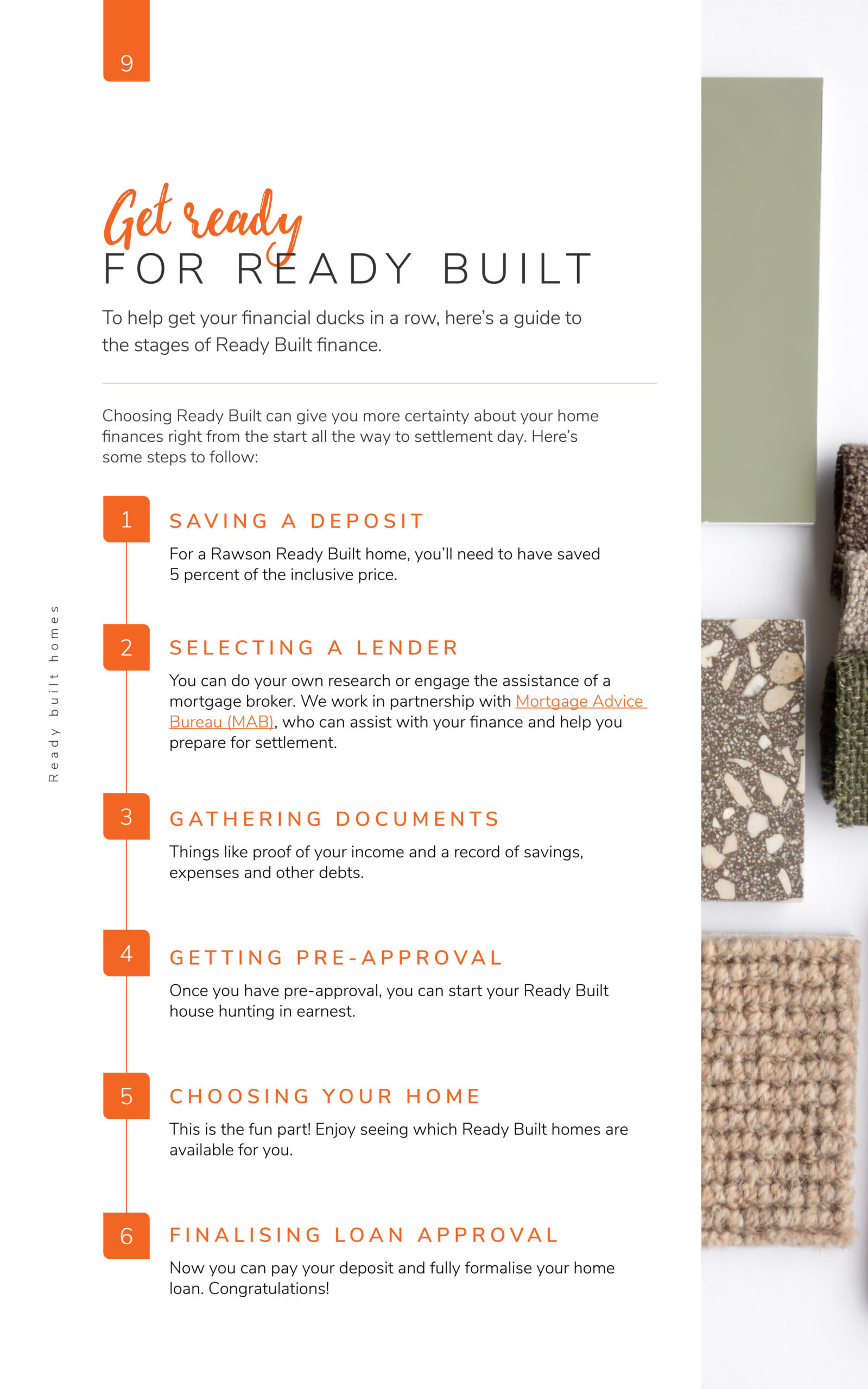 Rawson Homes - Ready Built Guide