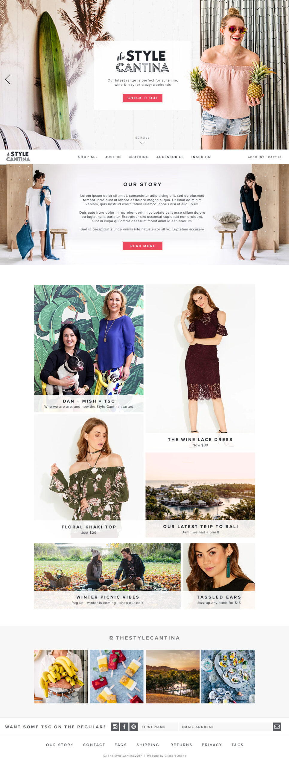 The Style Cantina - The Website