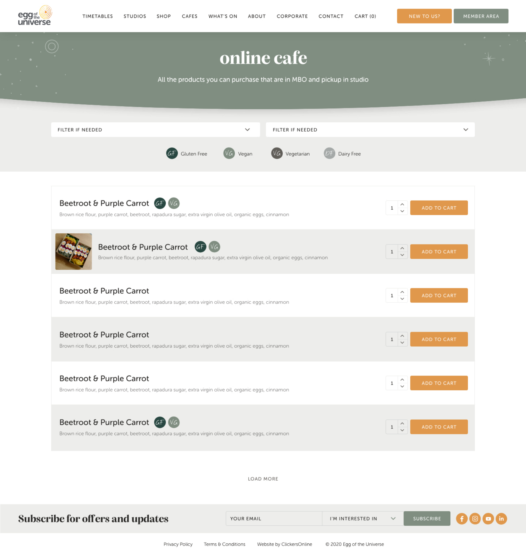 Egg of the Universe - The website