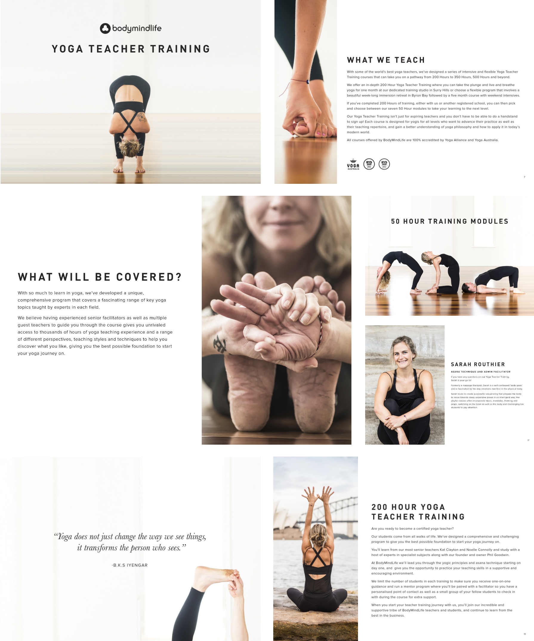 BodyMindlife - Teacher training handbook