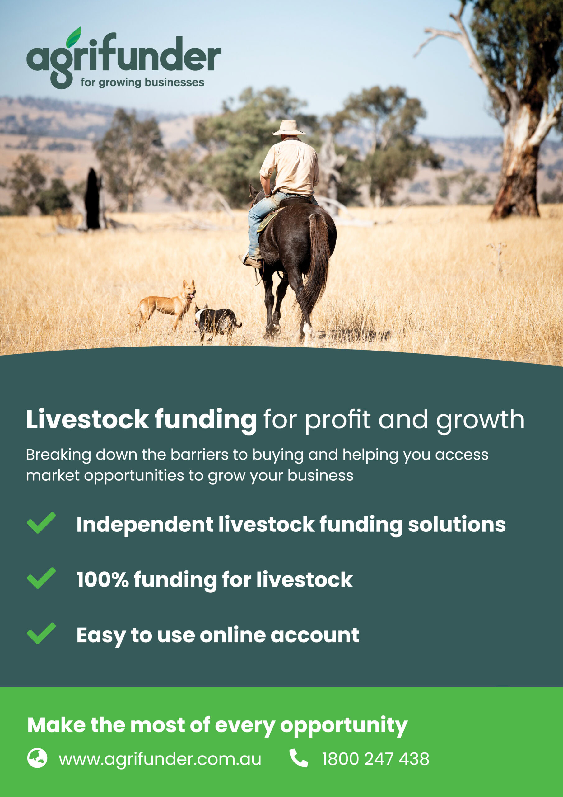 Agrifunder - Print advertising