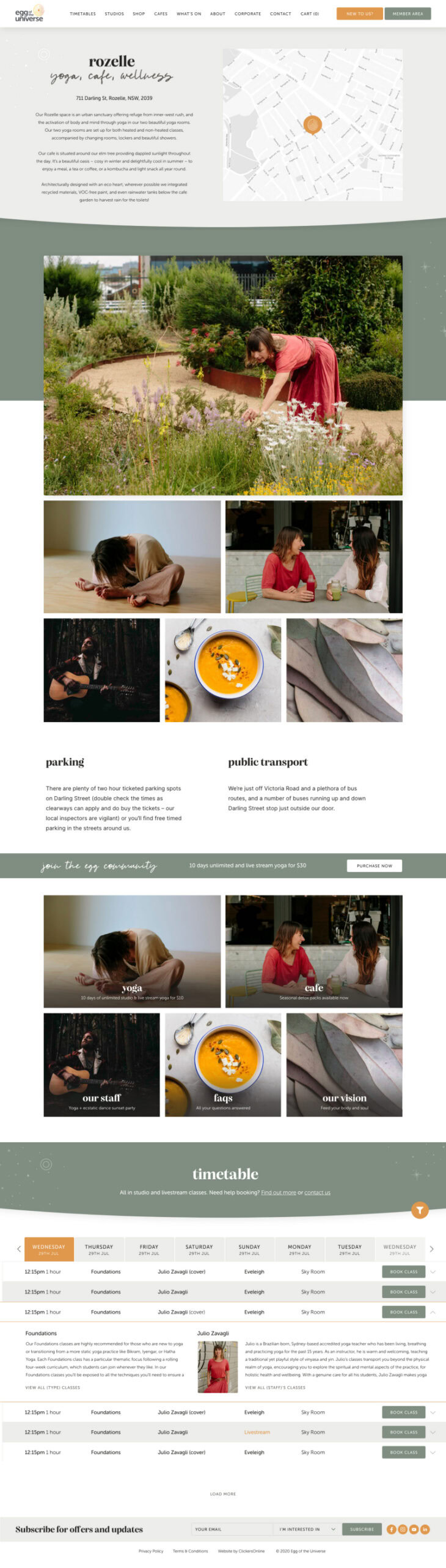 Egg of the Universe - The website