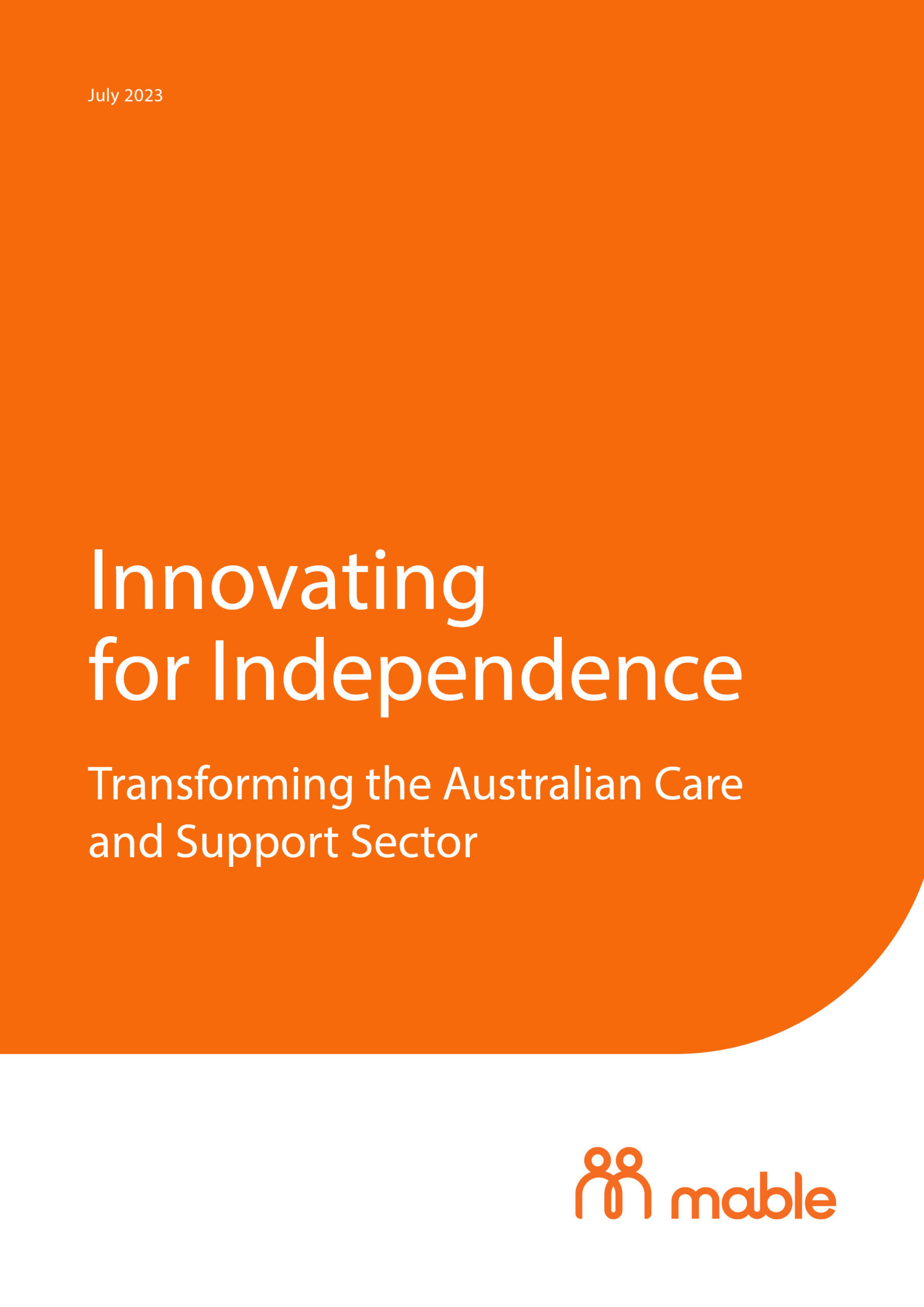 Mable - NDIS White Paper